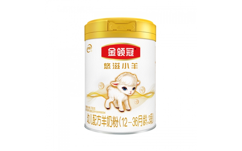 伊利奶粉 金領(lǐng)冠悠滋小羊幼兒配方羊奶粉3段700克（1-3歲幼兒適用）