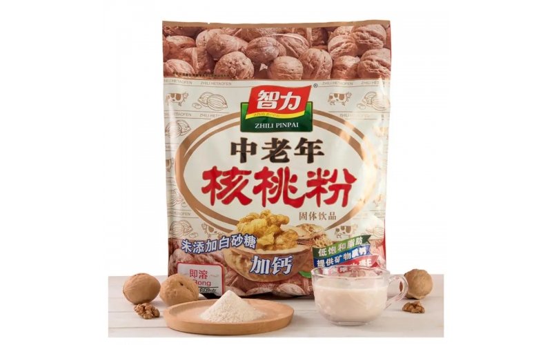 智力中老年核桃粉600g/17小袋加鈣未添加白砂糖 即食營養(yǎng)早餐飲品
