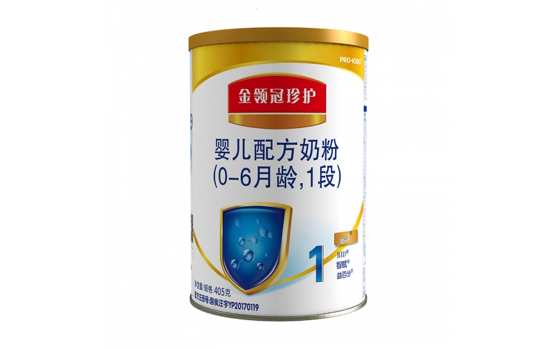 伊利 金領(lǐng)冠珍護(hù)嬰兒配方奶粉405g