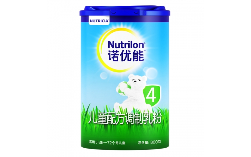 諾優(yōu)能（Nutrilon）兒童配方奶粉800g（36-72月，4段）800g